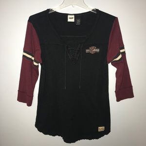 Harley Davidson 3/4 Sleeve T-Shirt